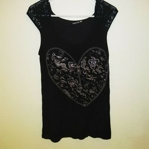 Black Sequin Tank